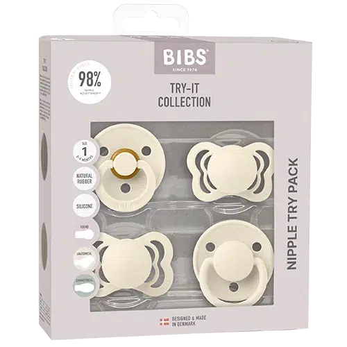 BIBS Try-it Collection Ivory Size 1-sutter-Bibs-Ollifant.dk