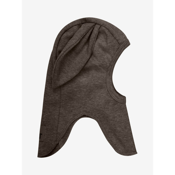 Huttelihut Balaclava Ears Rib - Brown Melange-Huer-Huttelihut-Ollifant.dk