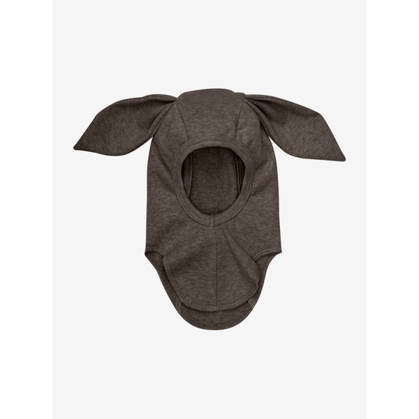 Huttelihut Balaclava Ears Rib - Brown Melange-Huer-Huttelihut-Ollifant.dk