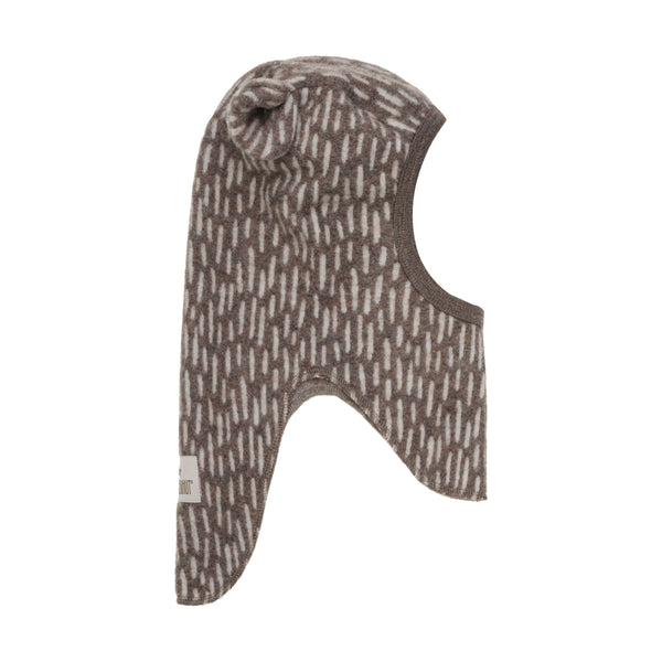 Huttelihut Elefanthue Ears Wool Fleece - Morel-Huer-Huttelihut-Ollifant.dk