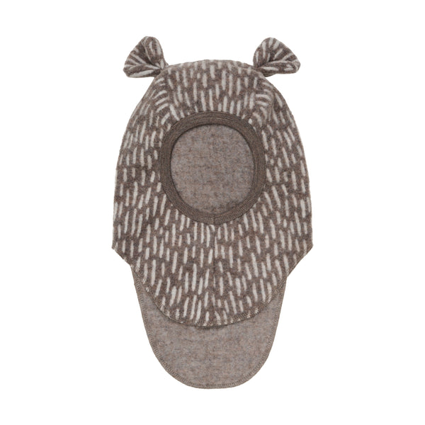 Huttelihut Elefanthue Ears Wool Fleece - Morel-Huer-Huttelihut-Ollifant.dk