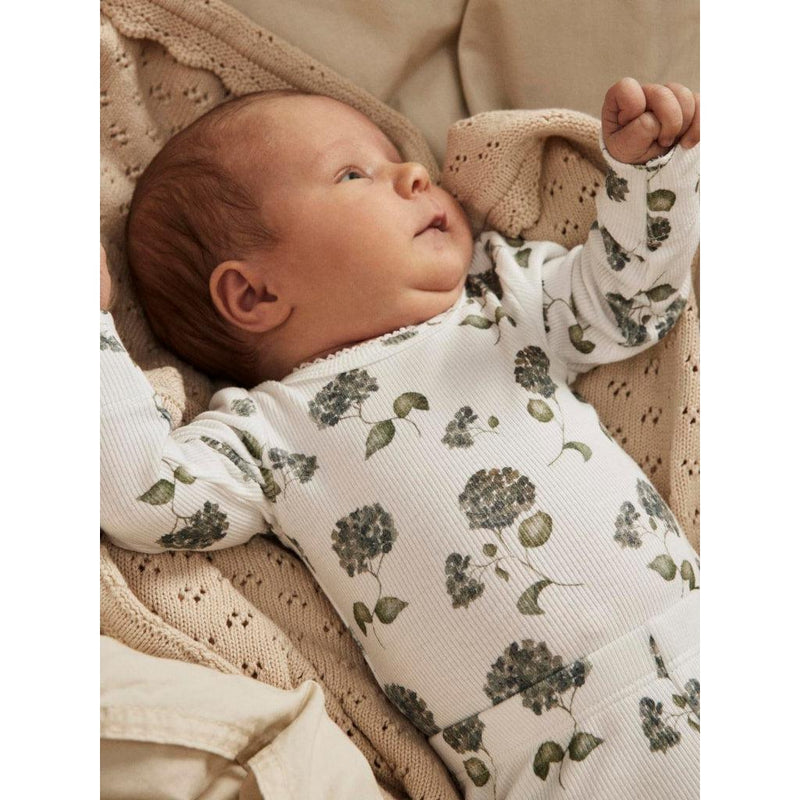 Lil' Atelier body Rib GAVO - Coconut Milk/Blue Flower-Body-Lil'Atelier-Ollifant.dk