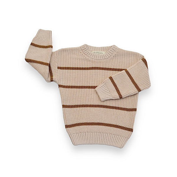 Lil' Paradise Copenhagen MILKY Sweater - Beige-Sweater-Lil' Paradise Copenhagen-Ollifant.dk