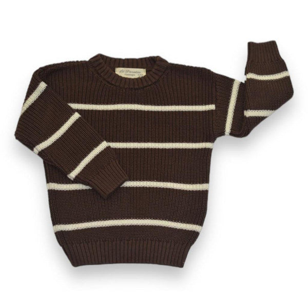 Lil' Paradise Copenhagen MILKY Sweater - Brown-Sweater-Lil' Paradise Copenhagen-Ollifant.dk