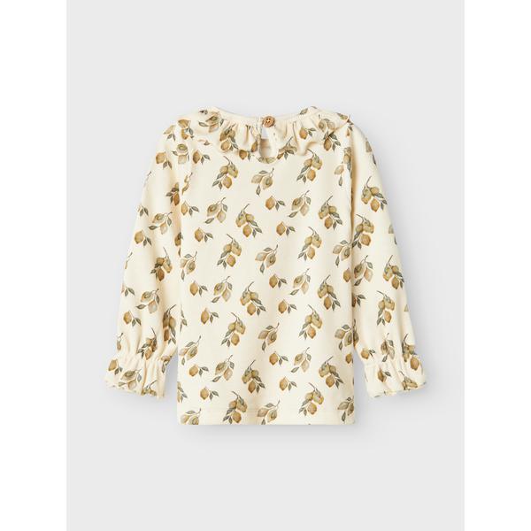 Lil'Atelier bluse GAVO - Turtledove Lemon-Bluser-Lil'Atelier-Ollifant.dk