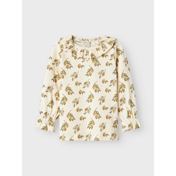 Lil'Atelier bluse GAVO - Turtledove Lemon-Bluser-Lil'Atelier-Ollifant.dk