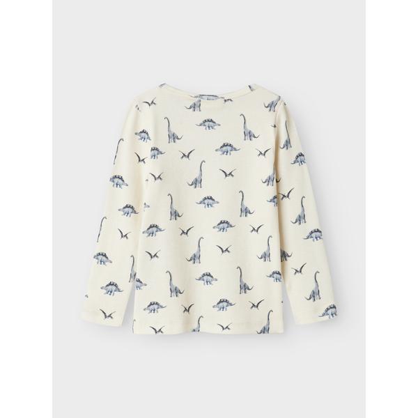 Lil'Atelier Bluse GEO - Turtledove DINO-Bluser-Lil'Atelier-Ollifant.dk