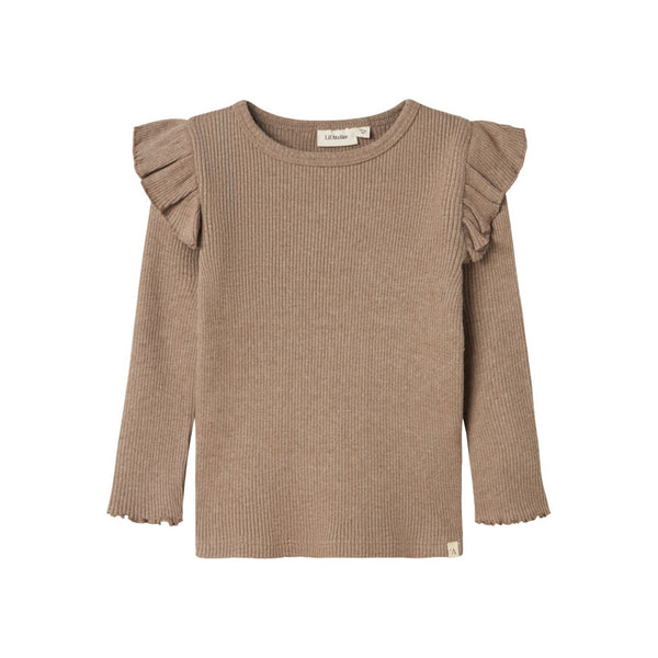 Lil'Atelier bluse SOPHIA - Shitake-Bluser-Lil'Atelier-Ollifant.dk