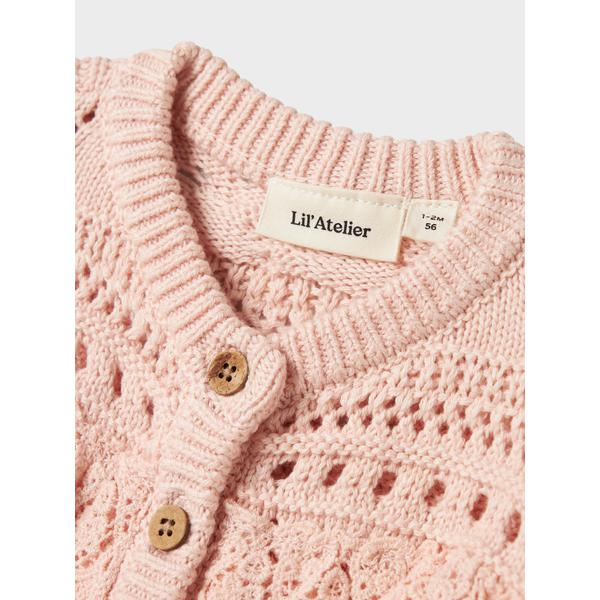 Lil'Atelier cardigan DAMIA - Peach Whip-Cardigan-Lil'Atelier-Ollifant.dk