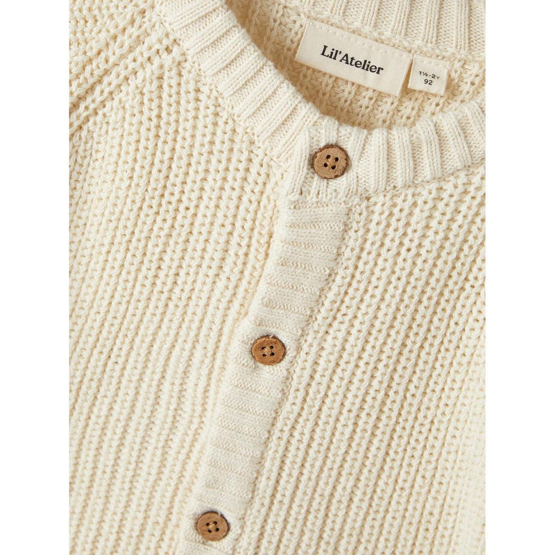 Lil'Atelier Cardigan EMLEN - Turtledove-Cardigan-Lil'Atelier-Ollifant.dk