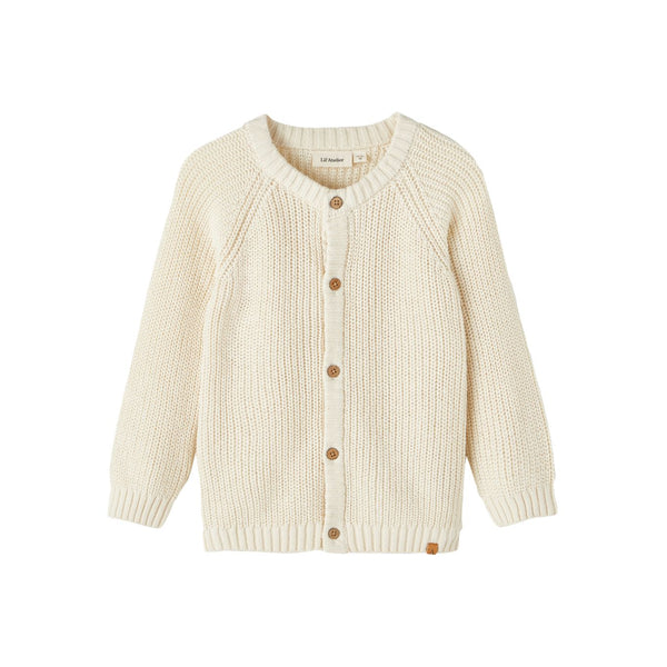 Lil'Atelier Cardigan EMLEN - Turtledove-Cardigan-Lil'Atelier-Ollifant.dk