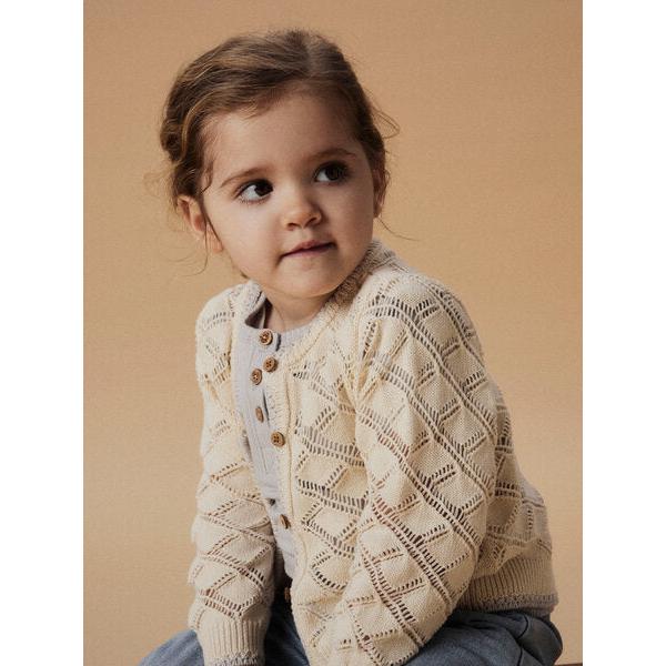 Lil'Atelier Cardigan FANNA - Turtledove-Cardigan-Lil'Atelier-Ollifant.dk