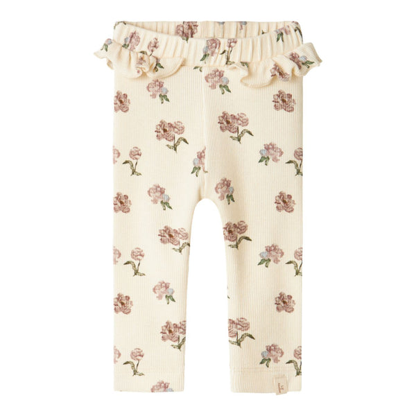 Lil'Atelier Leggings GAVO EFI - Turtledove Peony-Leggings-Lil'Atelier-Ollifant.dk