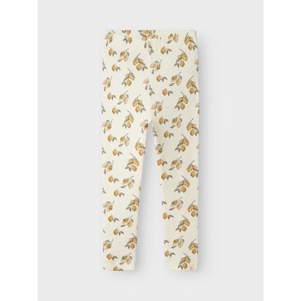 Lil'Atelier leggings GAVÒ - Turtledove Lemon-Leggings-Lil'Atelier-Ollifant.dk