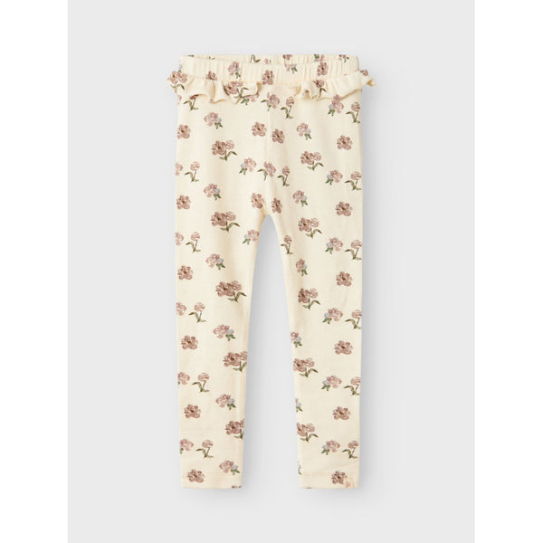 Lil'Atelier Leggings GAVO - Turtledove PEONY-Leggings-Lil'Atelier-Ollifant.dk