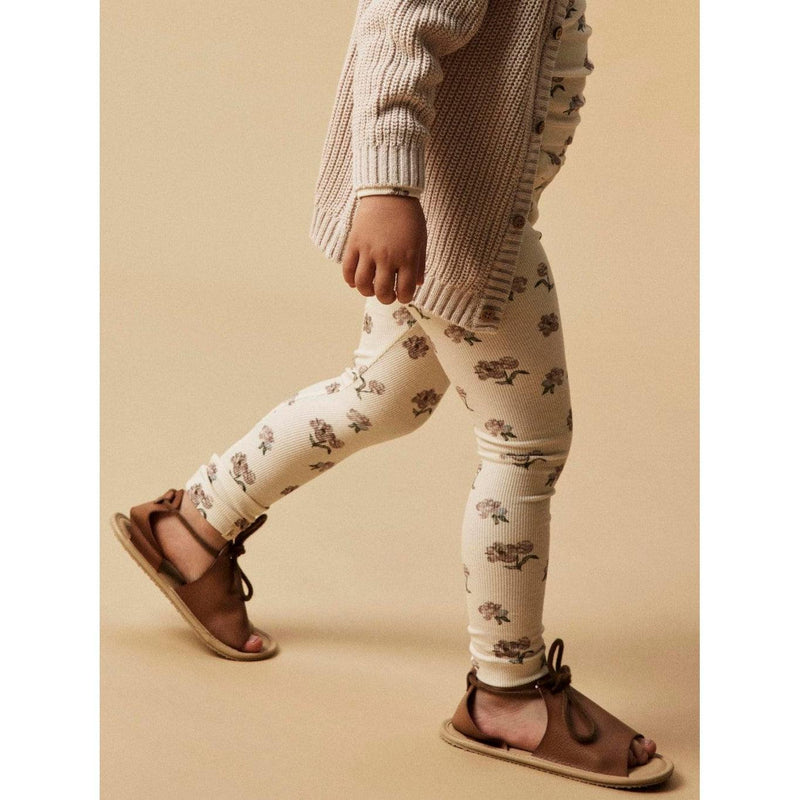 Lil'Atelier Leggings GAVO - Turtledove PEONY-Leggings-Lil'Atelier-Ollifant.dk