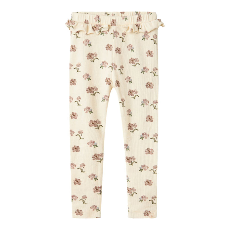 Lil'Atelier Leggings GAVO - Turtledove PEONY-Leggings-Lil'Atelier-Ollifant.dk