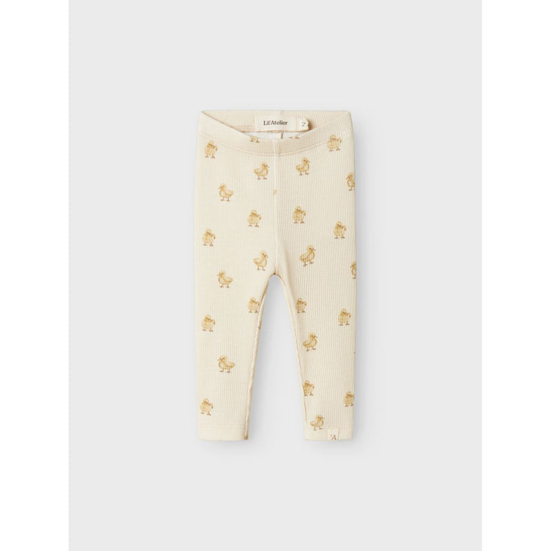 Lil'Atelier Leggings LAVO EMO - Turtledove DUCK-Leggings-Lil'Atelier-Ollifant.dk