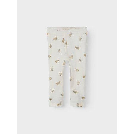 Lil'Atelier Leggings LAVO KIS - Cocunut milk-Leggings-Lil'Atelier-Ollifant.dk