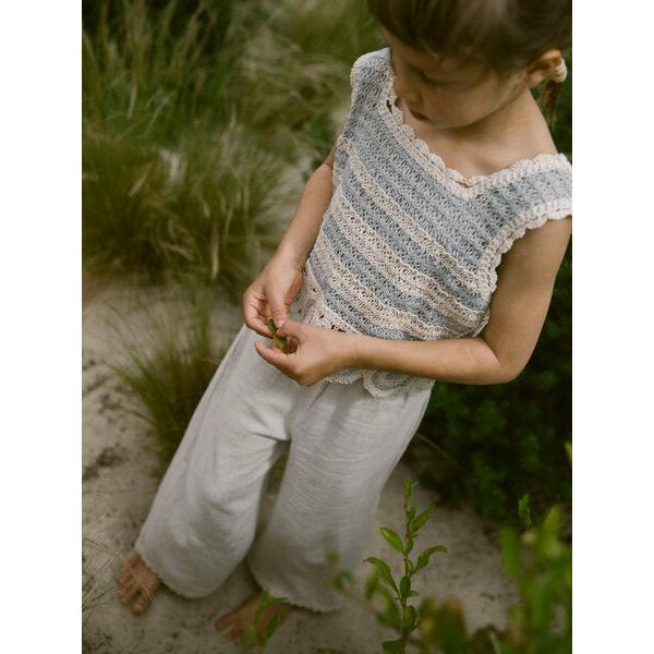 Lil'Atelier vest/top FAUNA - Vapor blue-Bluser-Lil'Atelier-Ollifant.dk