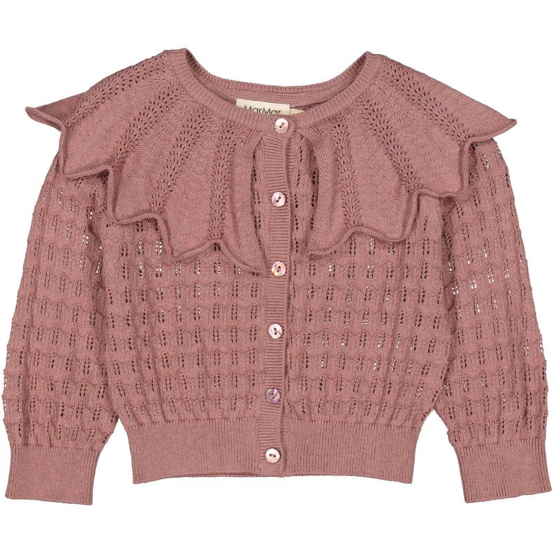 MarMar Cardigan THALLA B - Dusty Mauve-Cardigan-MarMar-Ollifant.dk