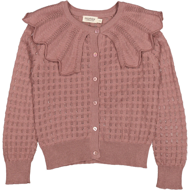 MarMar Cardigan THALLA B - Dusty Mauve-Cardigan-MarMar-Ollifant.dk