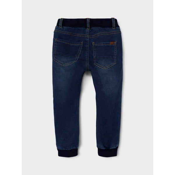 Name it Baggy jeans - Dark Blue Denim-Bukser-Name it-Ollifant.dk