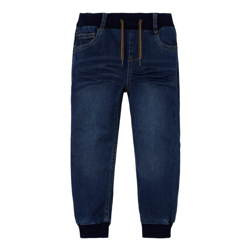 Name it Baggy jeans - Dark Blue Denim-Bukser-Name it-Ollifant.dk