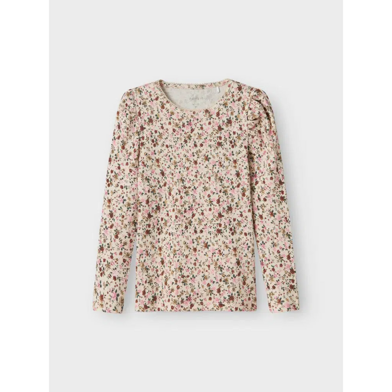 Name it bluse SOLLA - Peyote Melange-Bluser-Name it-Ollifant.dk