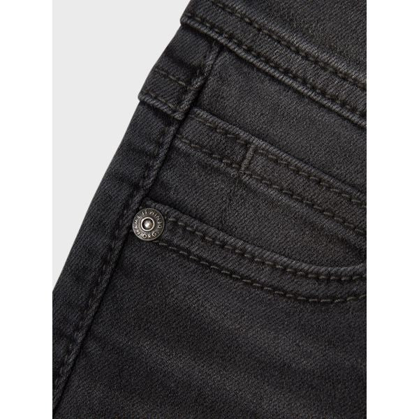 Name it Bukser SILAS - Dark Grey Denim-Bukser-Name it-Ollifant.dk