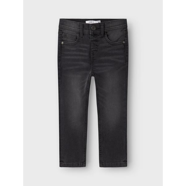 Name it Bukser SILAS - Dark Grey Denim-Bukser-Name it-Ollifant.dk