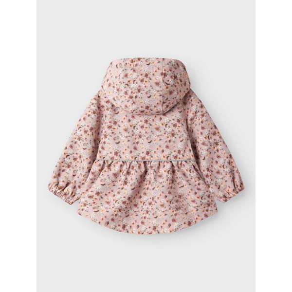 Name it Jakke MALEX08 - Pale Mauve Flowers-Jakke-Name it-Ollifant.dk