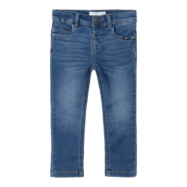 Name it Jeans Slim fit Sweat SILAS - Dark Blue-Bukser-Name it-Ollifant.dk