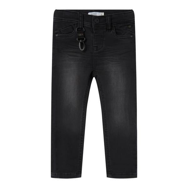 Name it Jeans THEO - Black Denim-Bukser-Name it-Ollifant.dk