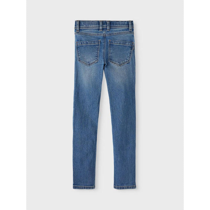 Name it Jeans THEO XSLIM - Medium Blue-Bukser-Name it-Ollifant.dk