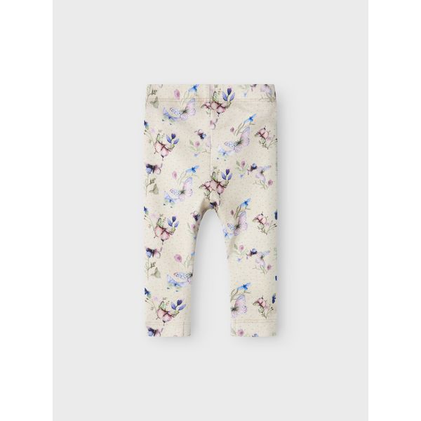 Name it Leggings BELA - Peyote Melange-Leggings-Name it-Ollifant.dk