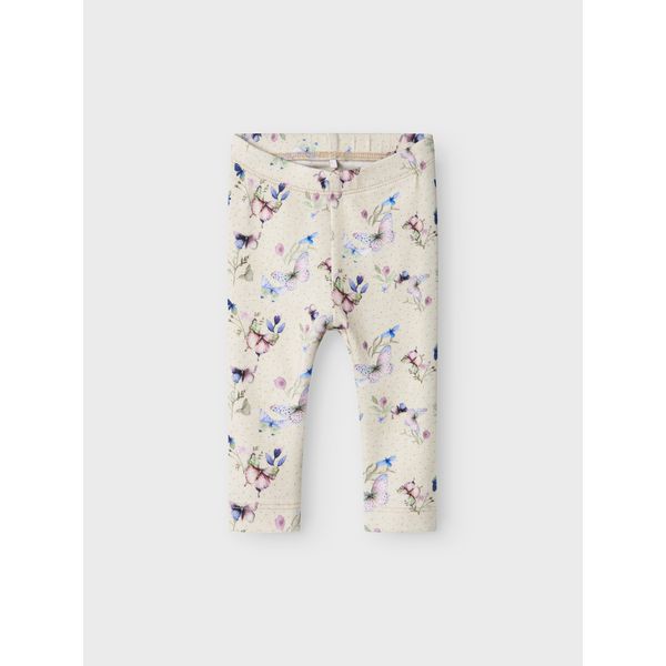 Name it Leggings BELA - Peyote Melange-Leggings-Name it-Ollifant.dk