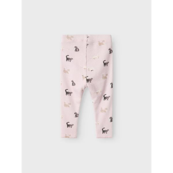 Name it Leggings BRIGIT - Light Lilac-Leggings-Name it-Ollifant.dk