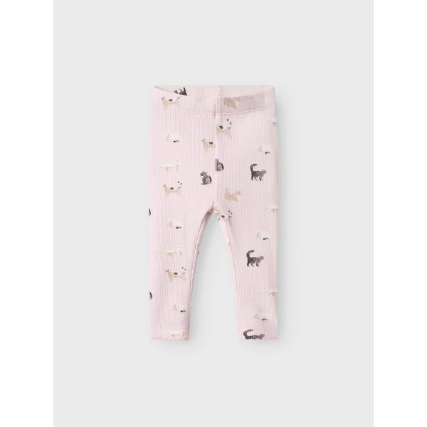 Name it Leggings BRIGIT - Light Lilac-Leggings-Name it-Ollifant.dk