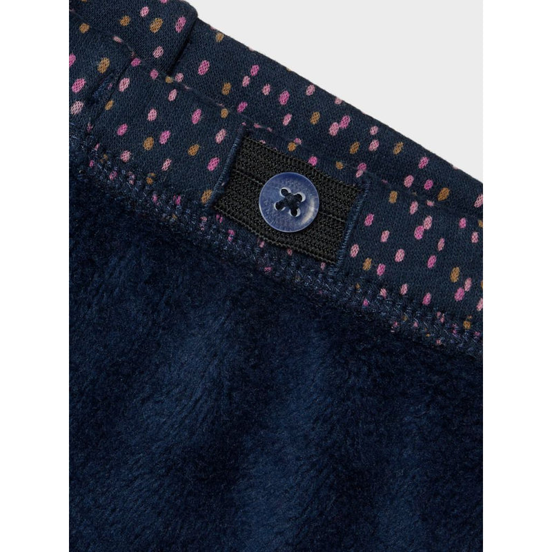 Name it Leggings - Dark Sapphire Dot-Leggings-Name it-Ollifant.dk