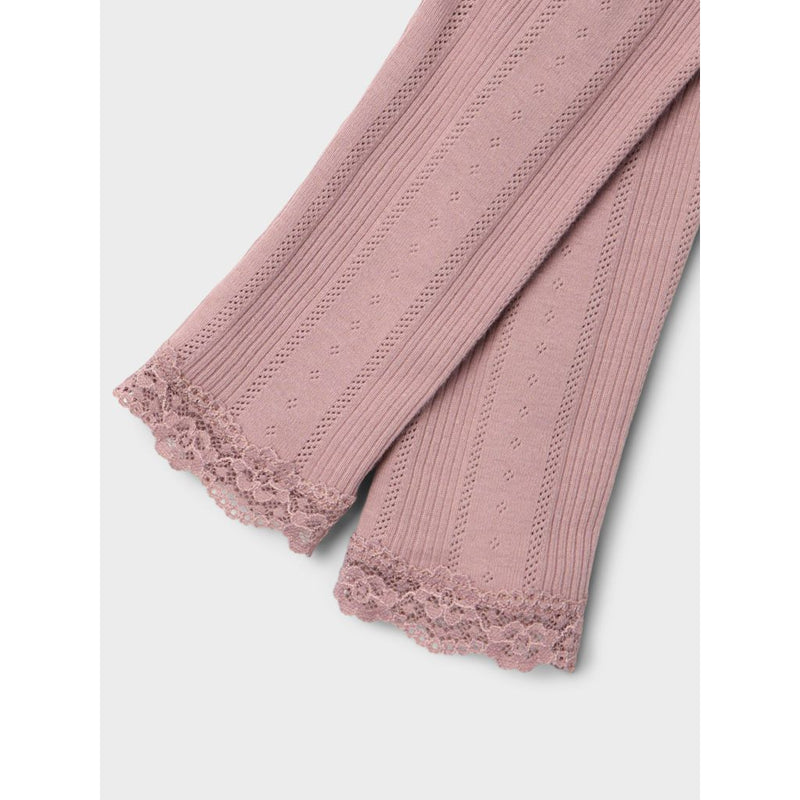 Name it Leggings FREDA - Deauville Mauve-Leggings-Name it-Ollifant.dk