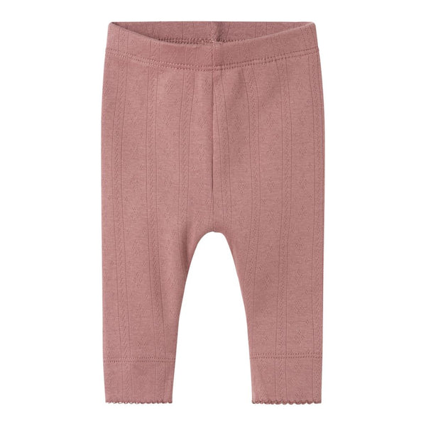 Name it leggings NIGELLA - Twilight Mauve-Leggings-Name it-Ollifant.dk