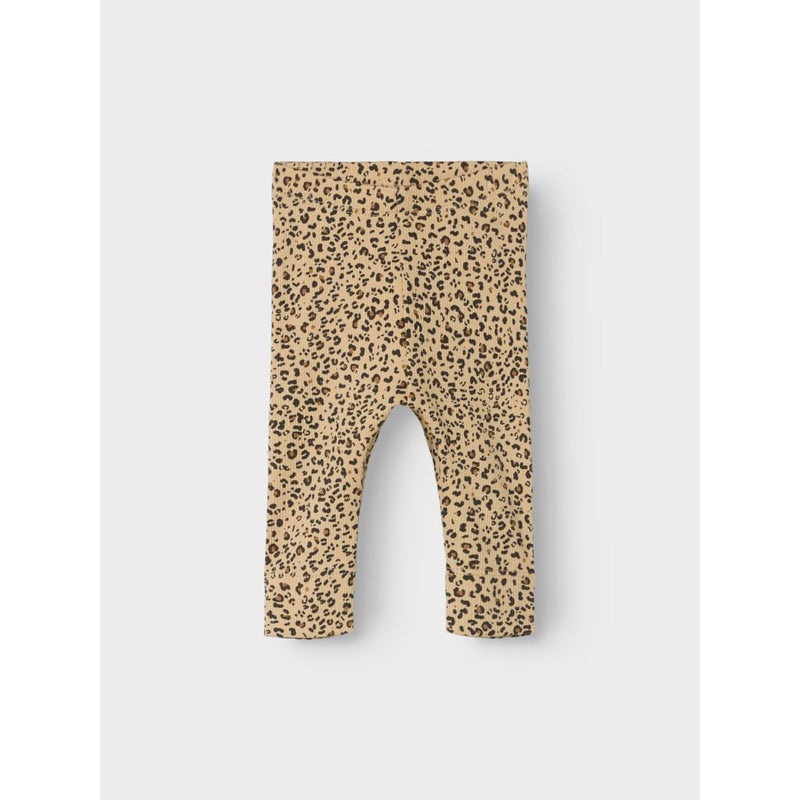 Name it Leggings NILLIE - Latté-Leggings-Name it-Ollifant.dk