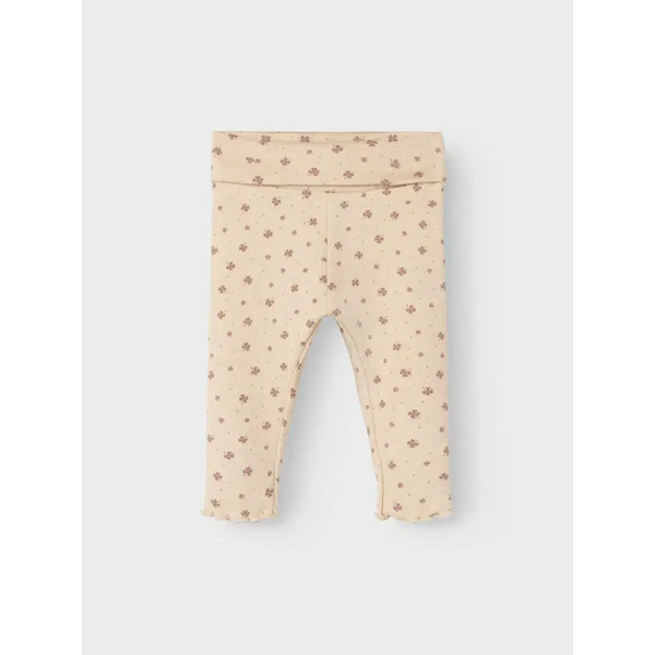 Name it Leggings NOELLA - Peyote Melange-Leggings-Name it-Ollifant.dk