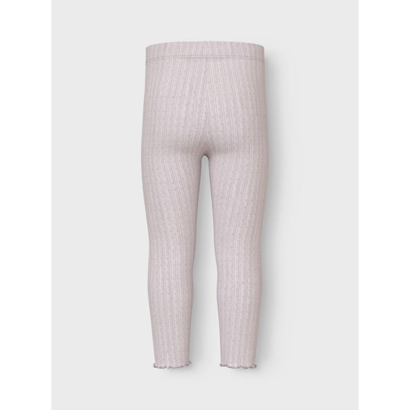 Name it Leggings WOSSA Uld/Silke - Lilac Ash-Leggings-Name it-Ollifant.dk