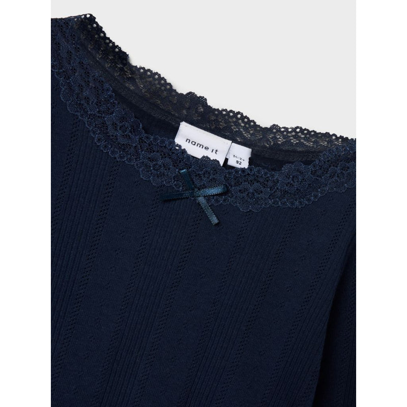 Name it Slim Top FREDA - Navy Blazer-Bluser-Name it-Ollifant.dk