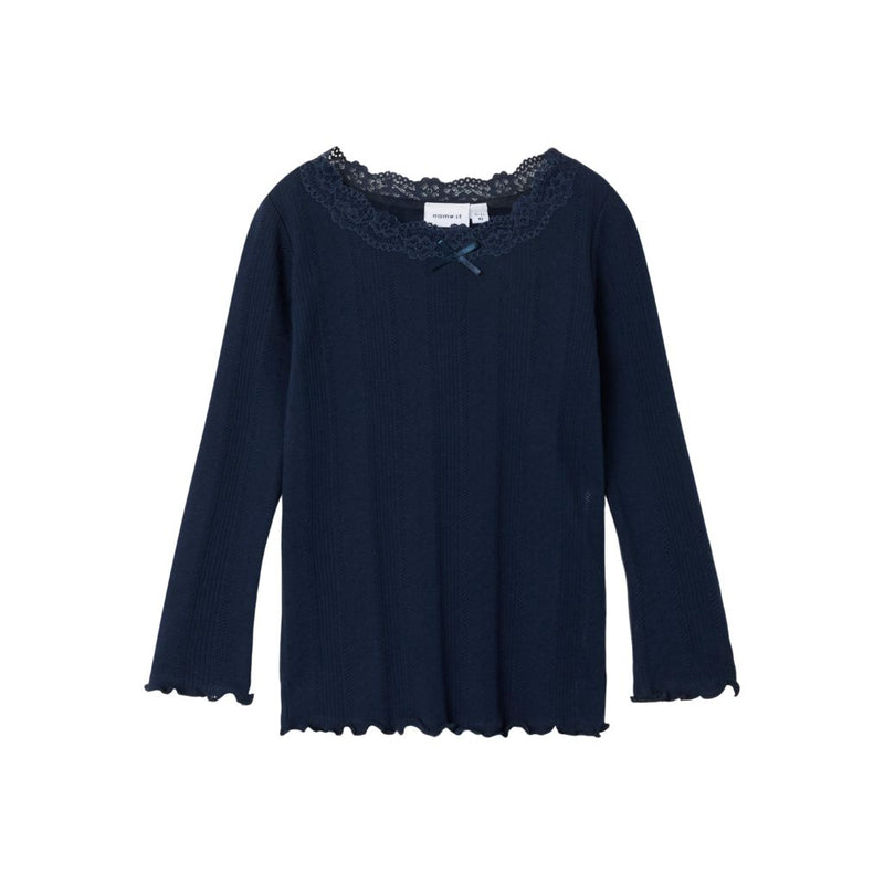 Name it Slim Top FREDA - Navy Blazer-Bluser-Name it-Ollifant.dk