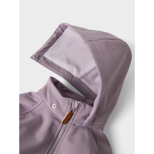 Name it softshell MAGIC - gray ridge-Jakke-Name it-Ollifant.dk