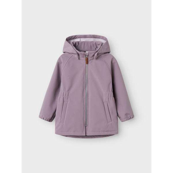 Name it softshell MAGIC - gray ridge-Jakke-Name it-Ollifant.dk