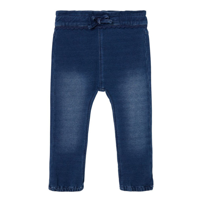 Name it sweat bukser - Dark Blue Denim-Bukser-Name it-Ollifant.dk